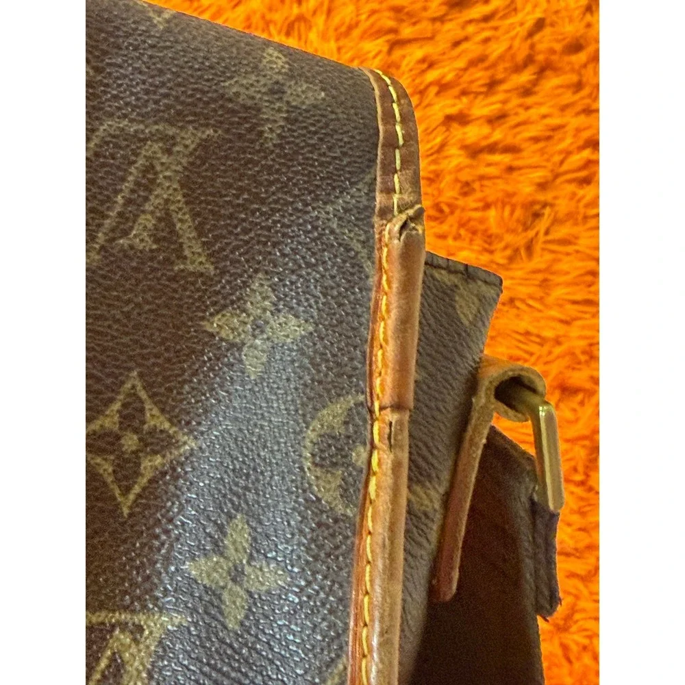 Louis Vuitton Bosphore Messenger PM Monogram Canvas Crossbody Bag Brown MI1016